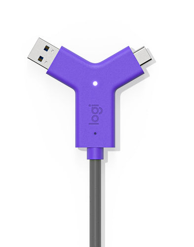 Logitech Swytch AV transmitter & receiver Black, Violet Logitech Swytch AV transmitter & receiver Black, Violet